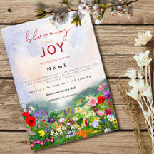 Vildblomma Baby i blom Gender Neutral