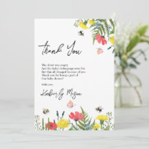 Vildblomma | Baby i Knopp Baby Shower