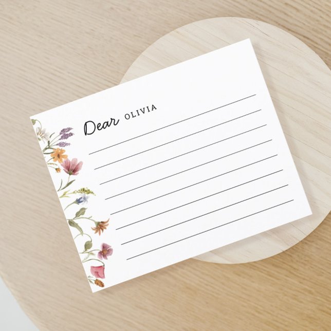 Vildblomma Blommig 1-års Födelsedag Tidskapsel Kor (Skapare uppladdad)