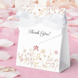Vildblomma Blommig Baby Shower Dekoration Tack Presentaskar