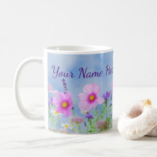 Vildblomma Blommig Kaffemugg