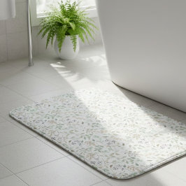 Vildblomma Boho Badrumsmatta