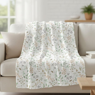 Vildblomma Boho Fleecefilt
