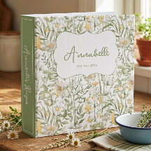 Vildblomma Botanisk Cottagecore Monogram Recept