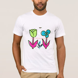 Vildblomma Botanisk Konst - Naturillustration  T Shirt
