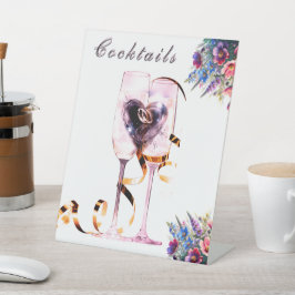 Vildblomma Botaniska Cocktailbröllopsduk