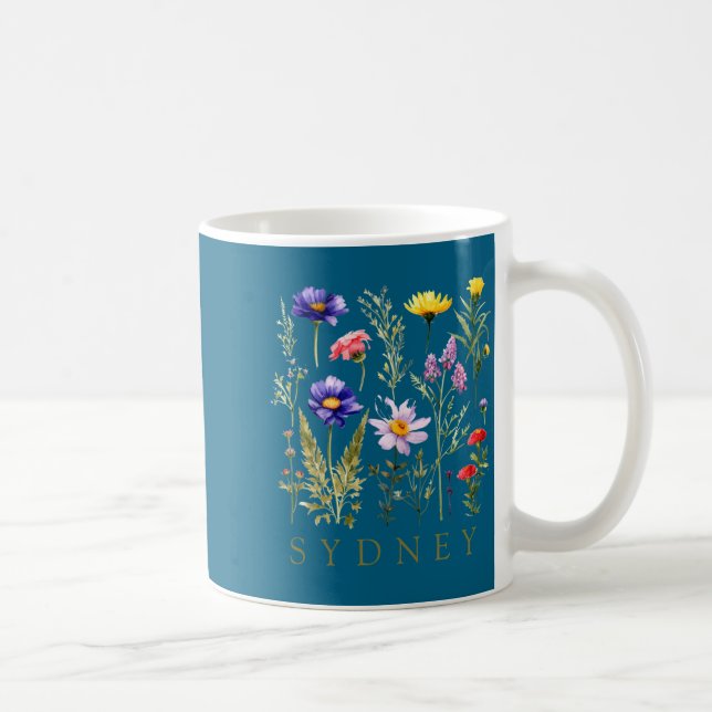 Vildblomma D Namn  Kaffemugg (Höger)