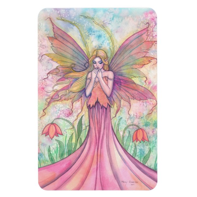 Vildblomma Fe Vinyl Stor Magnet (Vertikal)