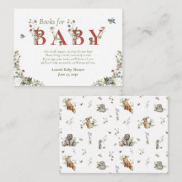 Vildblomma Jordgubbs Sommar Baby Bok Begäran Tilläggskort