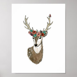 Vildblomma: Kung i skogen Poster