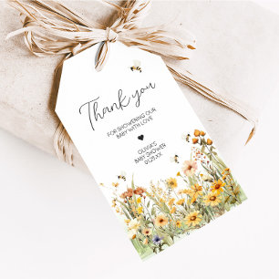 Vildblomma Mamma till Bli Bebis Baby Shower Presen Presentetikett