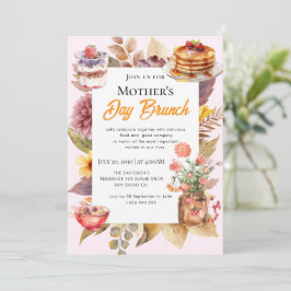 vildblomma mormorsdagsbrunch-inbjudan inbjudningar