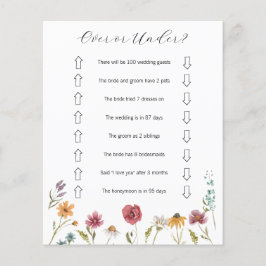 Vildblomma över eller under Möhippa