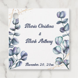 Vildblomma Överensstämmelse Bröllopsgåva Gåvor Etiketter