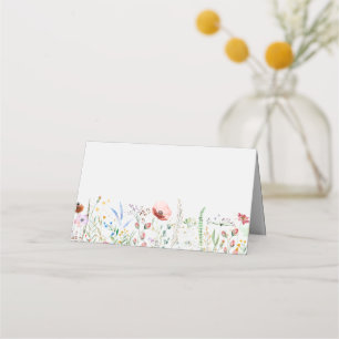 Vildblomma placeringskort