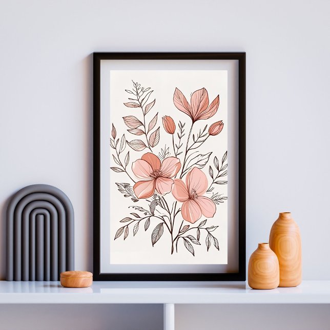 Vildblomma Serenity Bukett Poster (Skapare uppladdad)