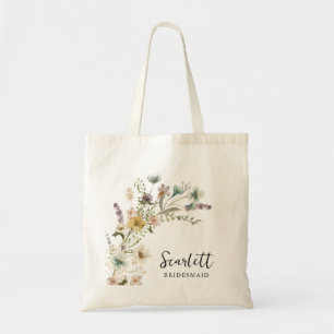 Vildblomma Totebag Tygkasse