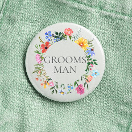 Vildblomma Trosskummel Bröllop Knapp