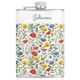 Vildblomma Vacker Botanisk Rustik Färgrik Blommig Fickplunta