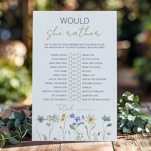 Vildblomma Vår Blommig Skulle Hon Hellre Spel (Skapare uppladdad)