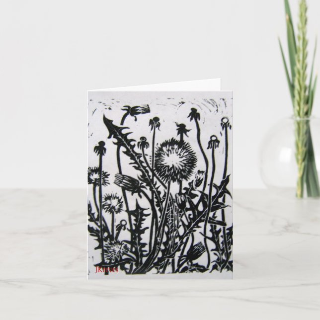 Vildblommakort Kort (Framsida)