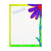 Vildblomman RÖSTAR! vykort