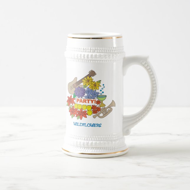 vildblommapartymugg sejdel (Höger)