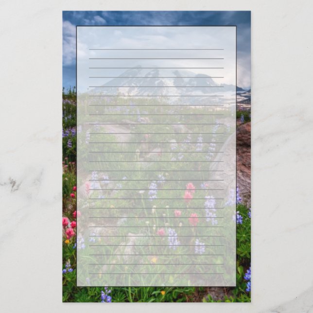 Vildblommar Brevpapper (Framsida)