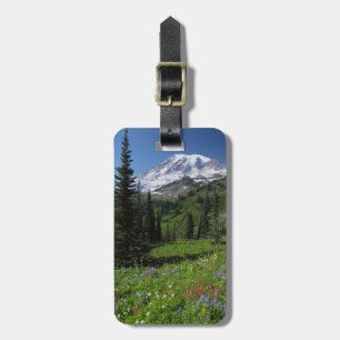 Vildblommar på Mount Rainier Bagagebricka