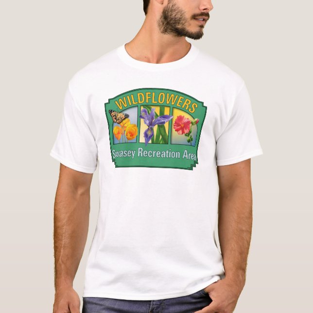 VildblommaSwasey T-tröja Tee Shirt (Framsida)