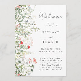 Vildblommeäng Bröllop Program