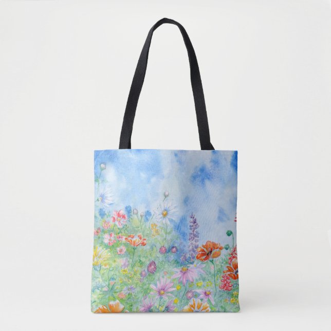 Vildblommebag Tygkasse (Framsida)
