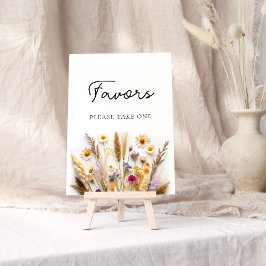 Vildblommor är positiva, ta en poster