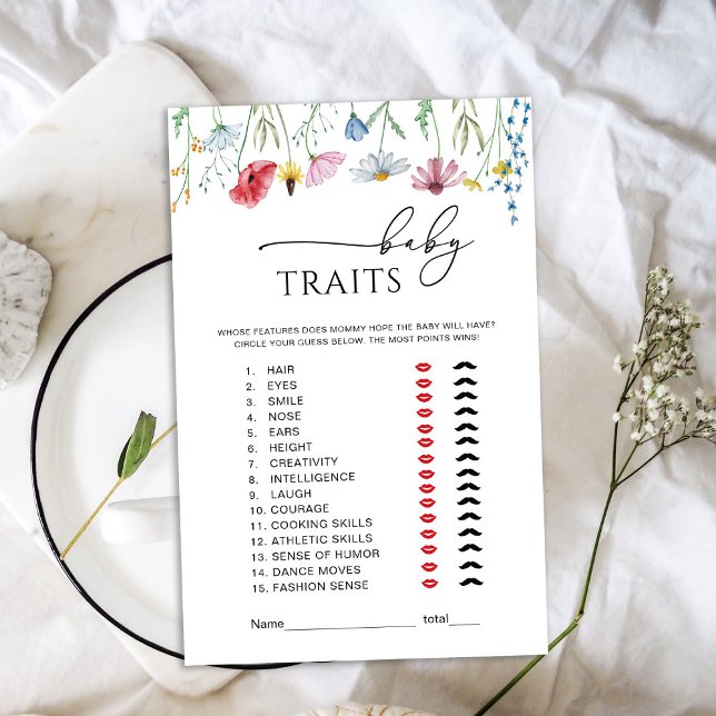 Vildblommor Baby Traits Game (Skapare uppladdad)