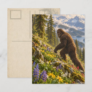 Vildblommor Bigfoot Postkort Vår Vykort