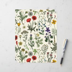 Vildblommor collage