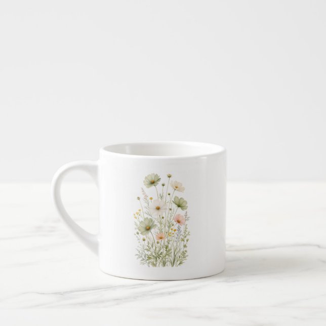 Vildblommor Espressomugg (Vänster)