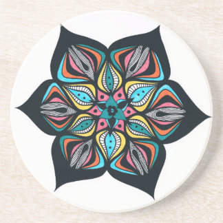 vildblommor: färgad psykopat underlägg