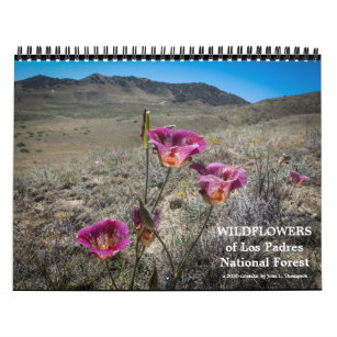 Vildblommor från Los Padres National Forest Kalender