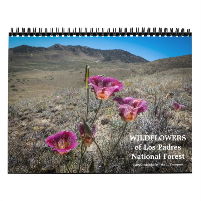 Vildblommor från Los Padres National Forest Kalender (Omslag)