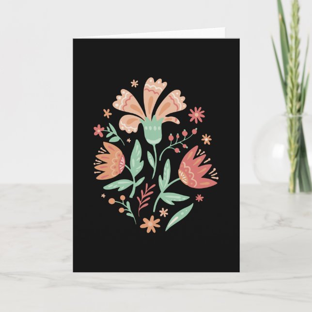 Vildblommor Kort (Framsida)