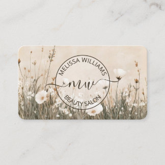 Vildblommor Logo Visitkort