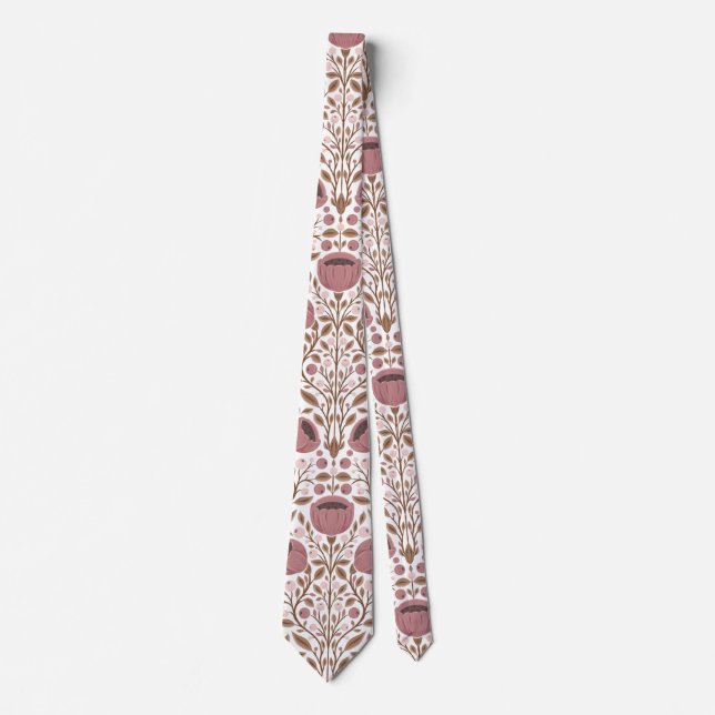 Vildblommor mönster slips (Framsida)