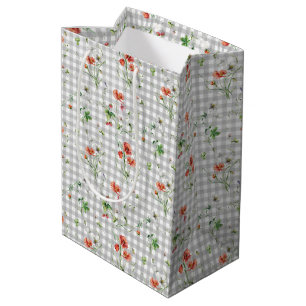 Vildblommor På Silver Gingham