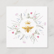 Vildblommor ram Queen Bee