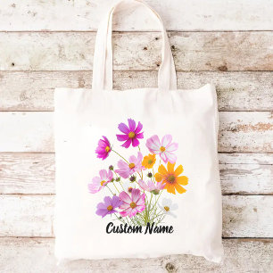 Vildblommor shoppingbag, Personlig shoppingbag, Ma Tygkasse