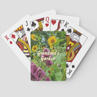 Vildblommor spelkort