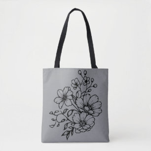 Vildblommor Tygkasse