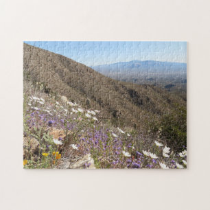 Vildblommor vid Saguaro National Park I Pussel