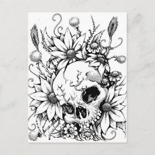Vildblommor Vykort